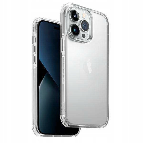 UNIQ COMBAT RUGGED PROTECTIVE CASE WITH 3-TIER IMPACT PROTECTION FOR IPHONE 2022 14 PRO | CLEAR